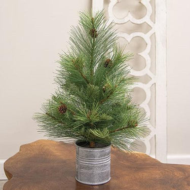 Forest Path Pine Tree in Pail 18 - The Fox Decor